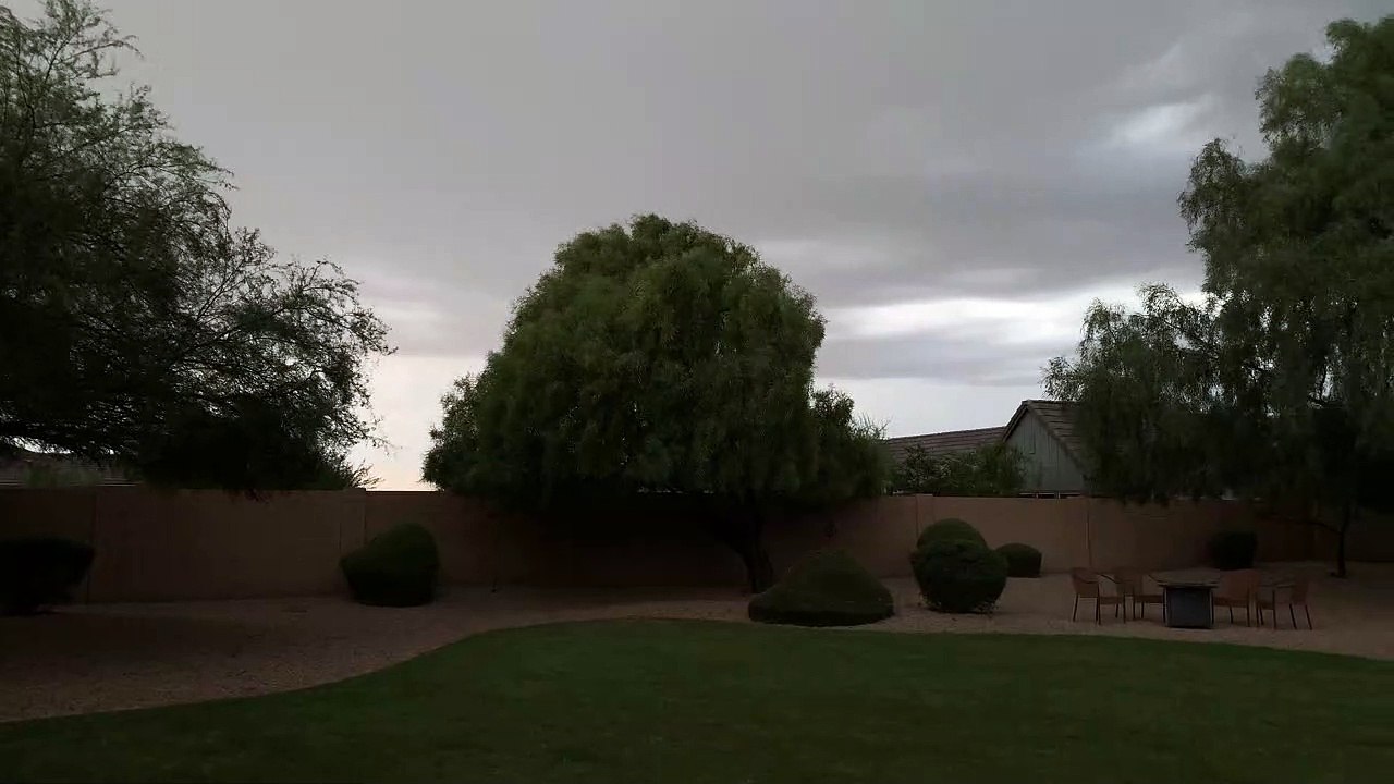 Raining on Percy's Birthday