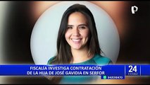 Ministerio Público abre investigación contra hija del exministro José Gavidia