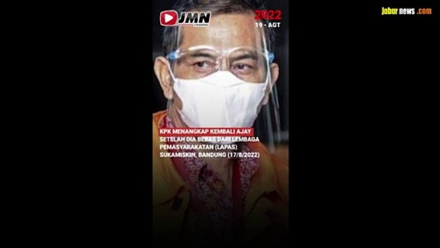 Walah! Baru Bebas, Eks Wali Kota Cimahi Ajay M Priyatna Ditangkap KPK Lagi