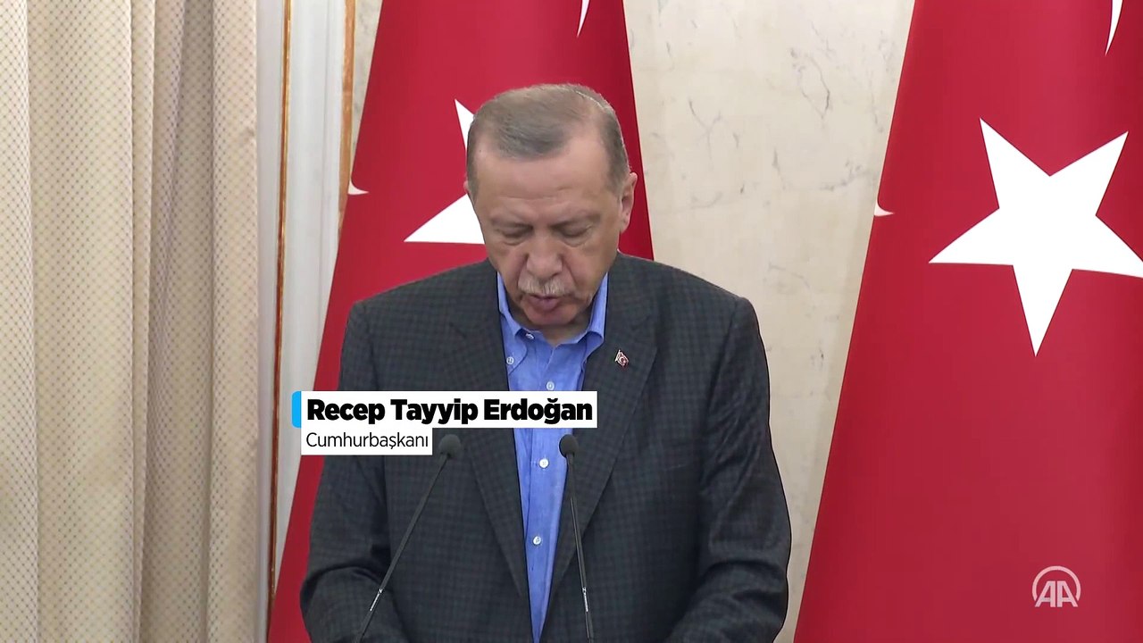 Cumhurbaşkanı Erdoğan, "Zaporijya Nükleer Santrali etrafında devam eden çatışmalardan duyduğumuz endişeyi dile getirdik. Yeni bir Çernobil yaşamak istemiyoruz." dedi.