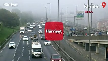 İstanbul'da sis etkili oldu