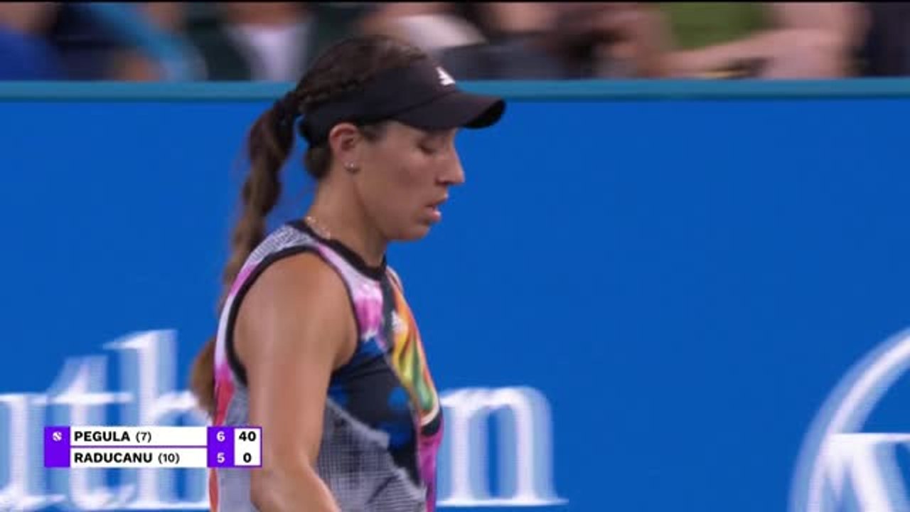 Pegula halts Raducanu revival