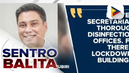 Senado, magpapatupad ng ‘total lockdown’ sa Lunes dahil sa tumataas na bilang ng COVID-19 cases