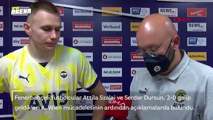 Fenerbahçeli Attila Szalai: 'Hocamız çok iyi hazırlıyor'