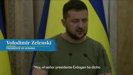Zelenski: "En primer lugar deben retirar sus tropas de nuestro territorio"
