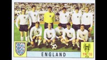 PANINI STICKERS WORLD CUP 1970 (ENGLAND NATIONAL FOOTBALL TEAM)