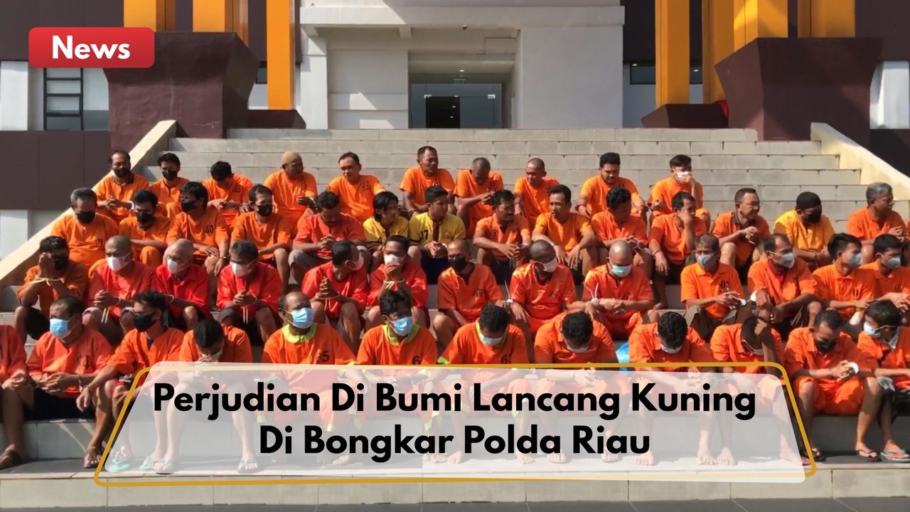 Polda Riau Bongkar Perjudian Di Bumi Lancang Kuning, 228 Pelaku Dibekuk !!
