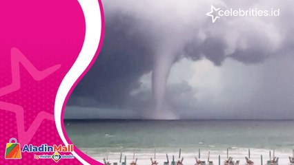 Viral, Pria Nekat Rekam Angin Puting Beliung di Florida