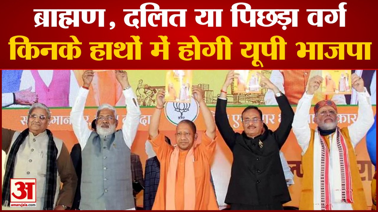 ब्राह्मण, दलित या पिछड़ा वर्ग,किनके हाथों में होगी यूपी भाजपा | UP New party President | CM Yogi