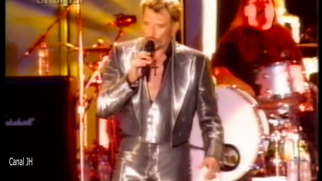 Johnny Hallyday et Isabelle Boulay - j'oublierai ton nom- Parc des Princes 2003