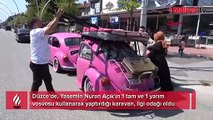 Bir tam bir yarım vosvos ile karavan yaptılar