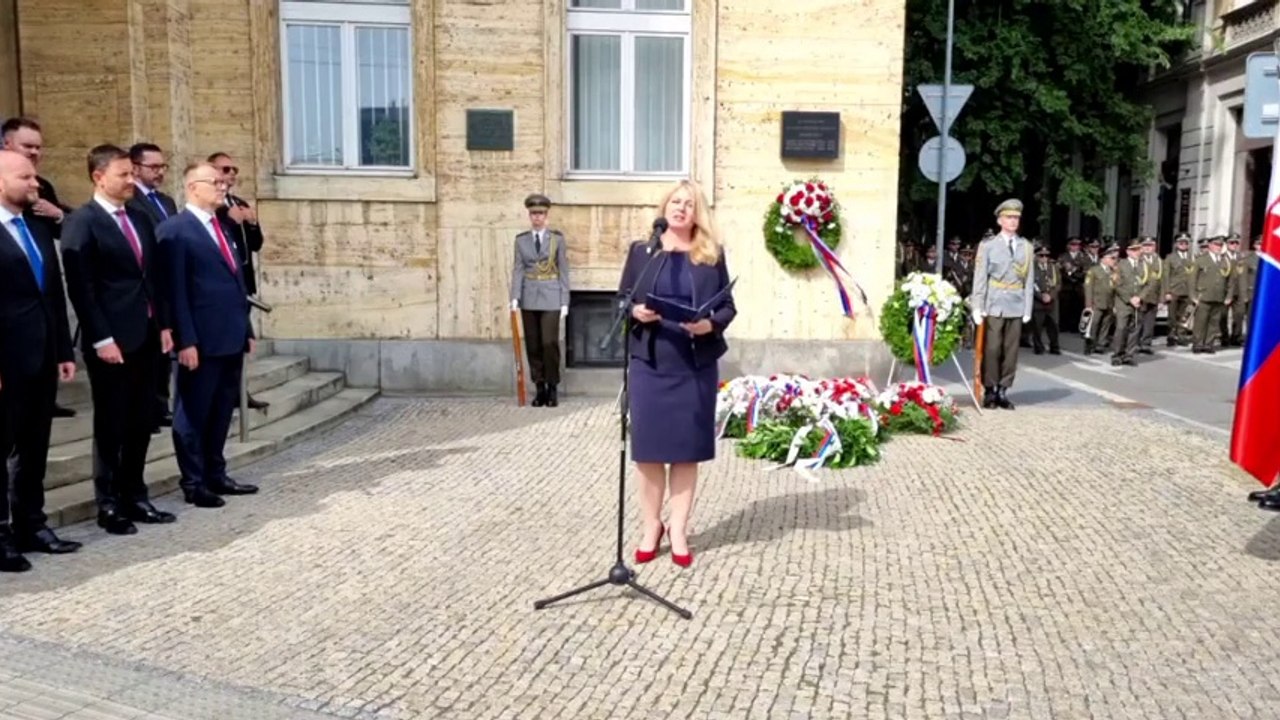 ZÁZNAM: Predstavitelia štátu si v Bratislave pripomenuli výročie okupácie Československa