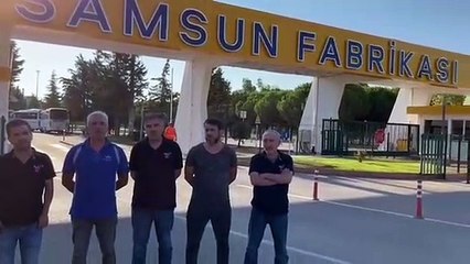 Özelleştirmeyle devredilen Ballıca Sigara Fabrikası'nda işten atılan 9 işçi, işe iade talebiyle direnişe başladı