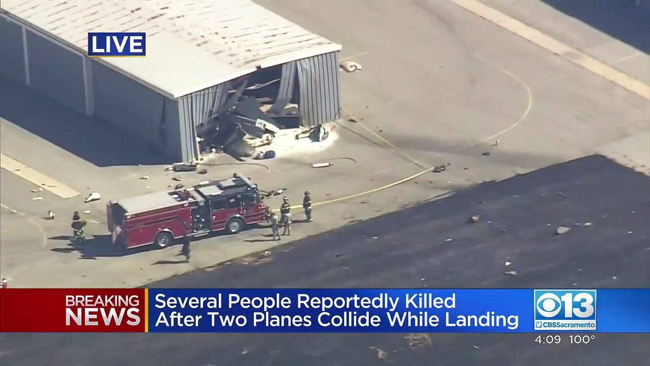 Etats-Unis: "Plusieurs morts" dans une collision entre deux petits avions au-dessus d'un aéroport de Californie, annoncent les autorités locales - VIDEO
