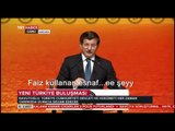 Ahmet Davutoğlu'nun Faiz Ve Kredi Konuşması