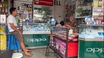 Terekam CCTV! Aksi Pencuri Gasak Puluhan HP di Blitar