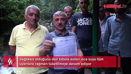 Vatandaşların 'arsenik' kuyruğu! İnanmadılar, zehri içmeye devam ediyorlar!