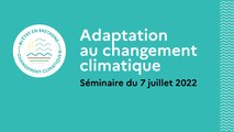Séminaire à Rennes sur l'adaptation au changement climatique
