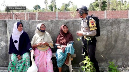 Pak Bhabin - Terobosan Sumur Bort Bantu Warga Atasi Kekeringan Air