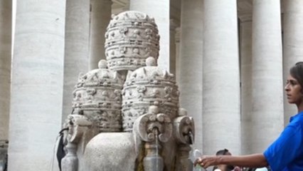 Los "nasoni" de Roma, fundamentales ante el calor y una atracción turística