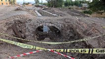 Tunceli haberleri: Tunceli'de tarihi köprü ortaya çıktı, dere ıslah çalışması durduruldu