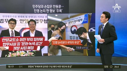 ‘독직폭행’ 현장 간 한동훈…신임검사들에 한 말은?