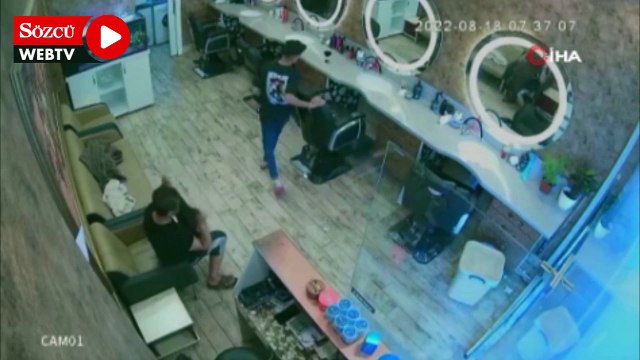 Pişkin hırsızın rahat tavırları pes dedirtti