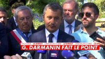 Gérald Darmanin : «Il faut encourager nos policiers et nos gendarmes, qui tous les jours risquent leurs vies, pour rétablir l'ordre républicain»