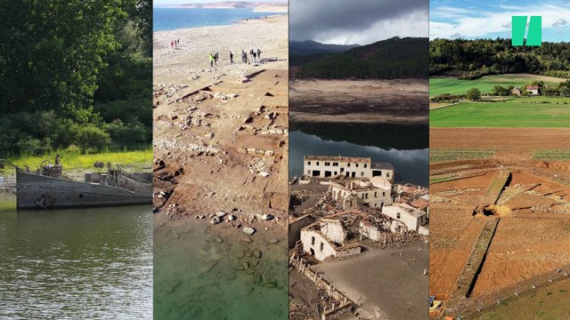 Avec la sécheresse, des vestiges ont refait surface partout dans le monde