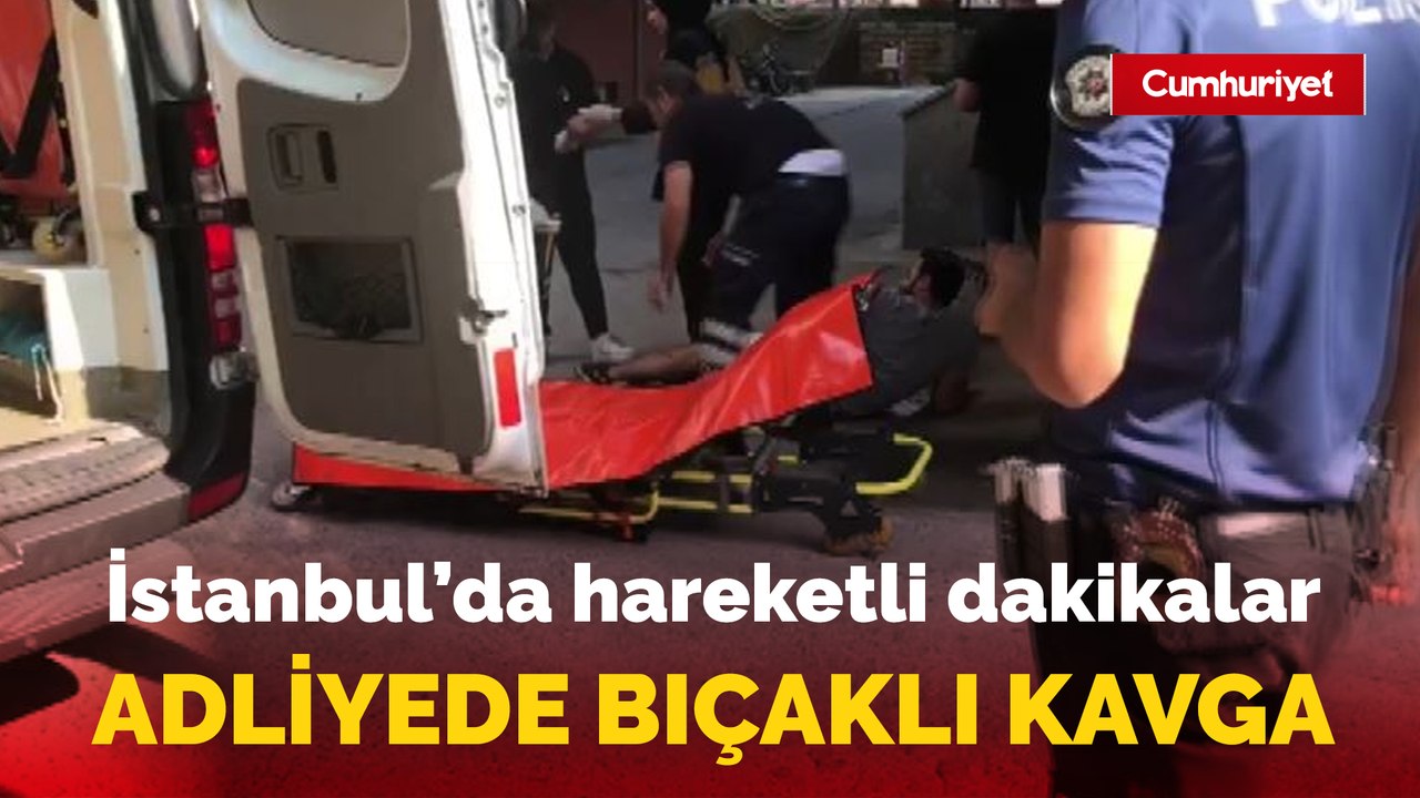 Bakırköy Adliyesi karşısındaki noter önünde bıç...