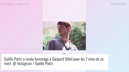 Gaspard Ulliel : Son ex Gaëlle Pietri partage une photo déchirante, 7 mois après sa mort