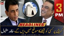 ARY News | Prime Time Headlines | 3 PM | 19th August 2022