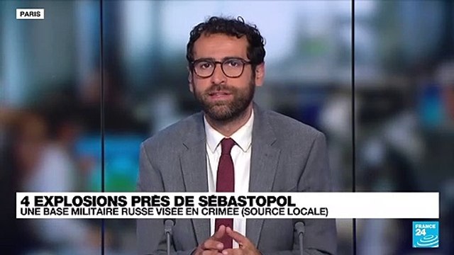 Ukraine : la contre-offensive se poursuit, explosions à une base militaire russe près de Sébastopol