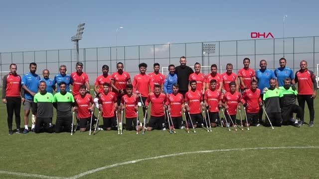 Erzurum haberleri | SPOR Ampute Milli Takım, Dünya Şampiyonası öncesinde Erzurum'da kampa girdi