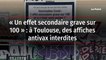 « Un effet secondaire grave sur 100 » : à Toulouse, des affiches antivax interdites