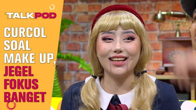 Susah Jadi Orang Cantik, Janine Di Make Up Serem Tetep Cantik. Jegel Babe Malah Salfok!