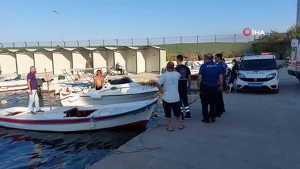 Tekneden denize düşen balıkçı kurtarıldı