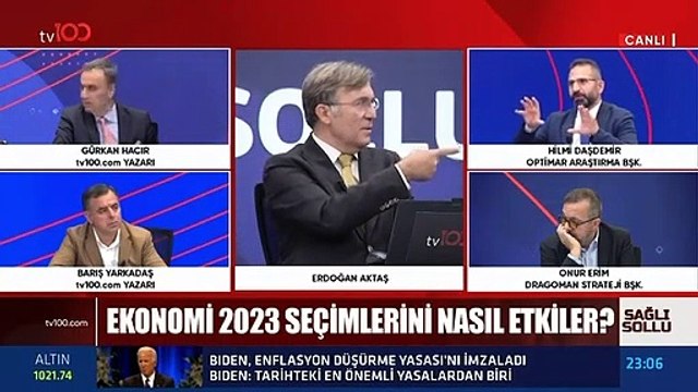 AK Parti'ye yakınlığıyla bilinen anketçiden canlı yayında AK Parti'ye kötü haber