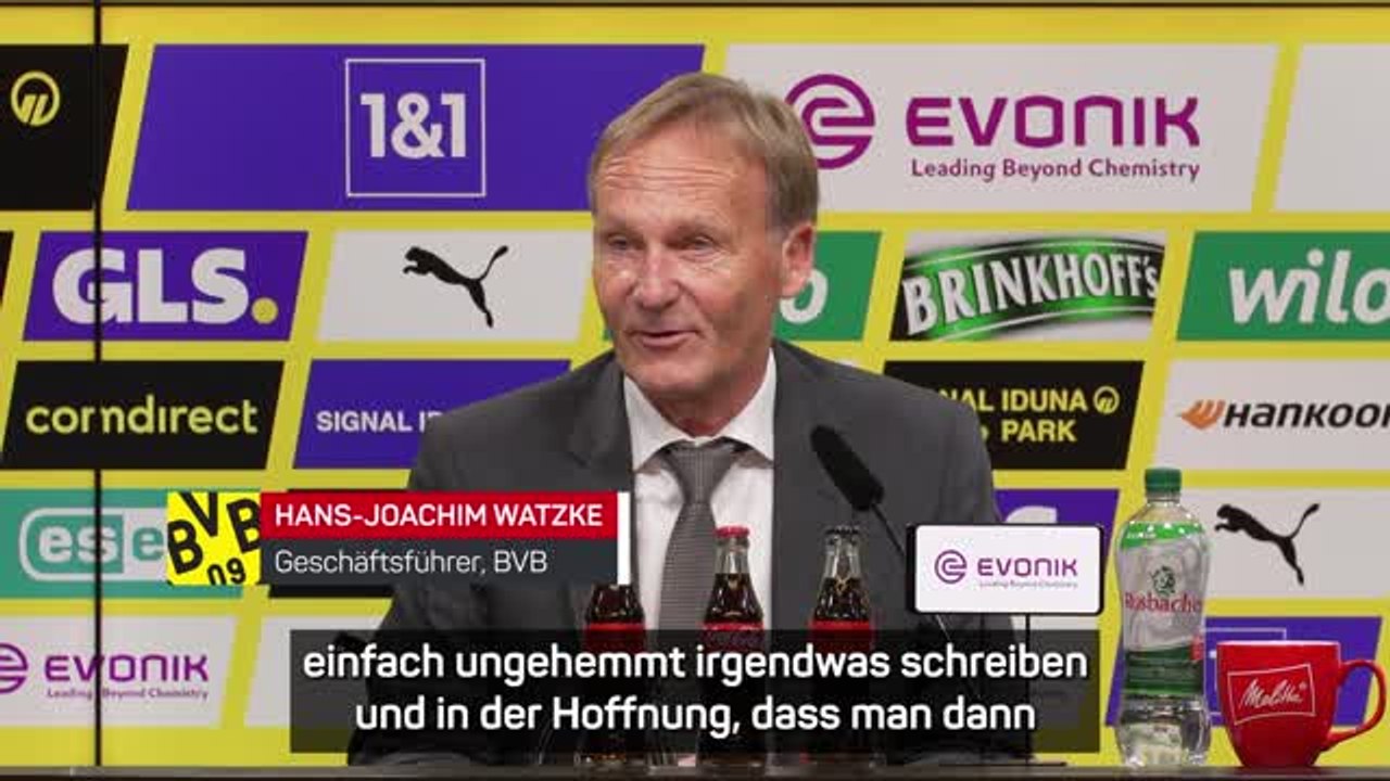 Watzke dementiert CR7-Gerüchte: 'Kein Kontakt'