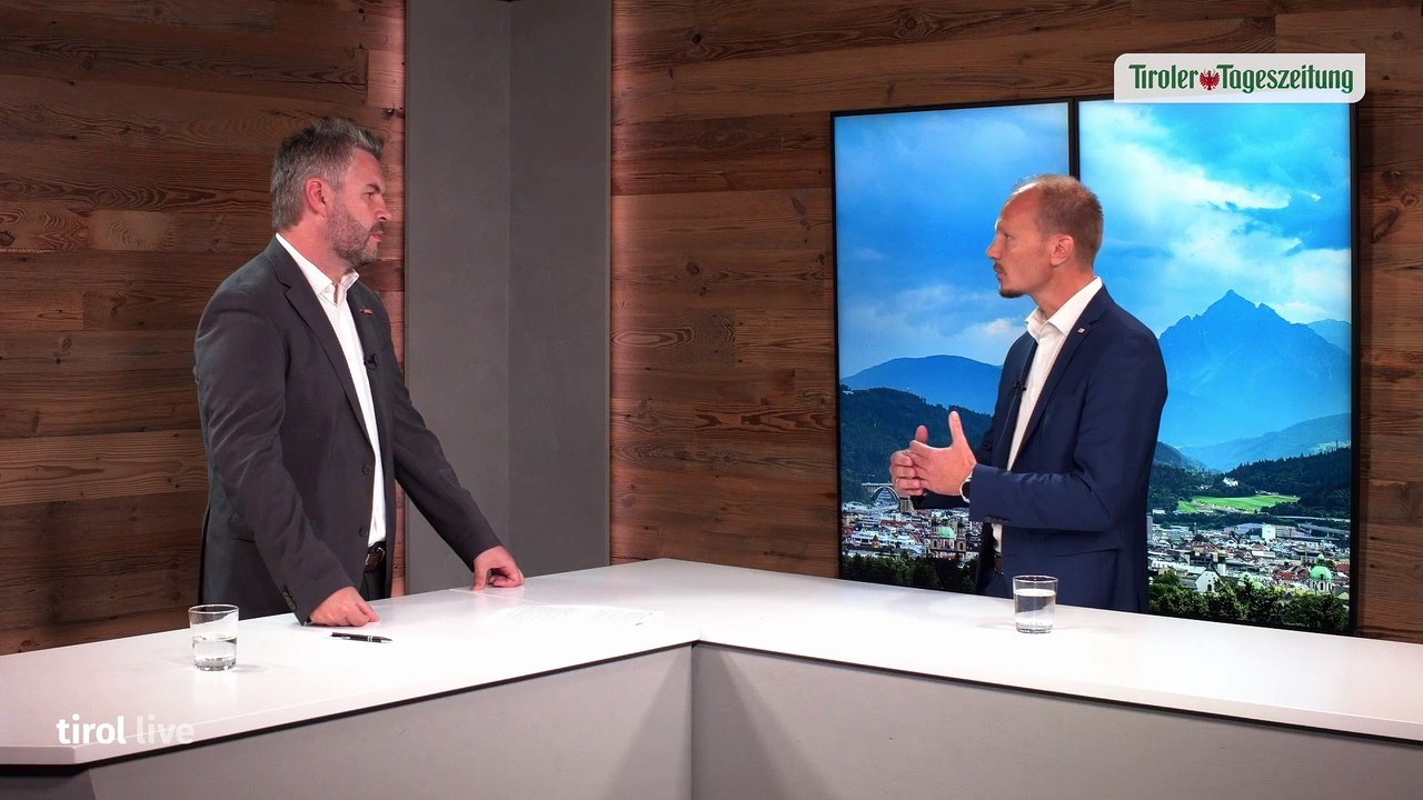 Johannes Anzengruber in „Tirol Live”