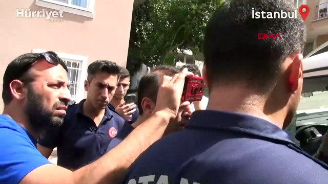Otomobilde mahsur kaldı, yaptığıyla şaşkına çevirdi