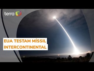 EUA fazem teste com míssil balístico intercontinental