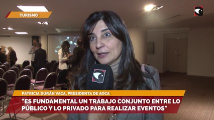"Es fundamental un trabajo conjunto entre lo público y lo privado para realizar eventos"