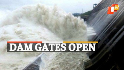 WATCH Flood Water Release From Hirakud Dam - Total 20 Gates Open