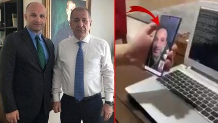 Ümit Özdağ'ın yardımcısı Adem Taşkaya ifşa oldu! İş insanına şantaj mesajı yazdırdığı iddia edilen görüntüler ortaya çıktı
