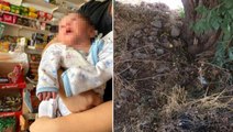 10 günlük bebeği ağaç altında ölüme terk eden anne baba bulundu