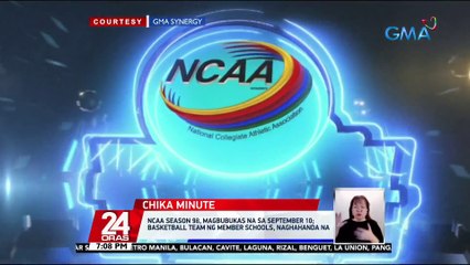 NCAA Season 98, magbubukas na sa September 10; Basketball team ng member schools, naghahanda na | 24 Oras