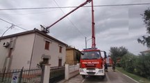 Bondeno (FE) - Maltempo, danneggiati edifici (19.08.22)