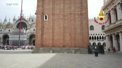 Dai rilievi con il drone alcun rischio per il campanile di San Marco