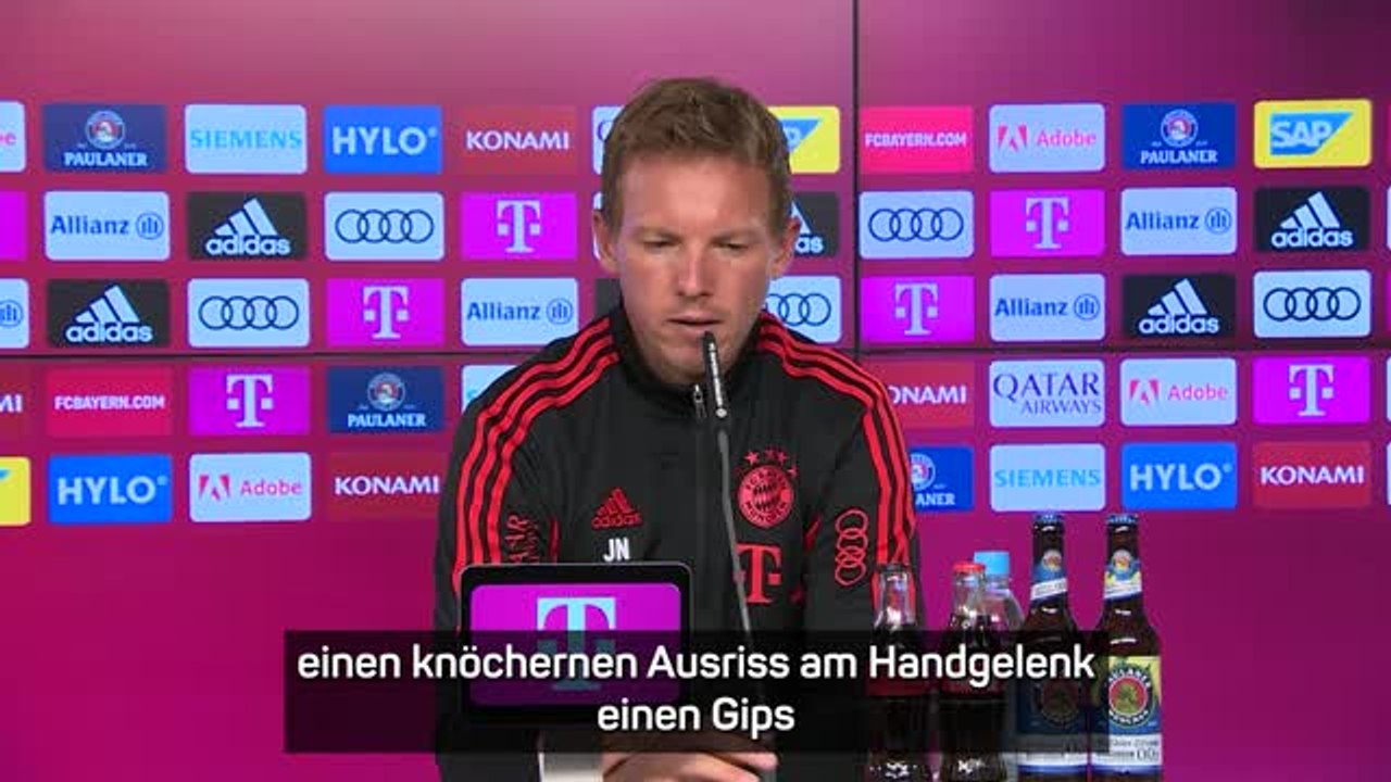 Nagelsmann beklagt verletzungsmisere